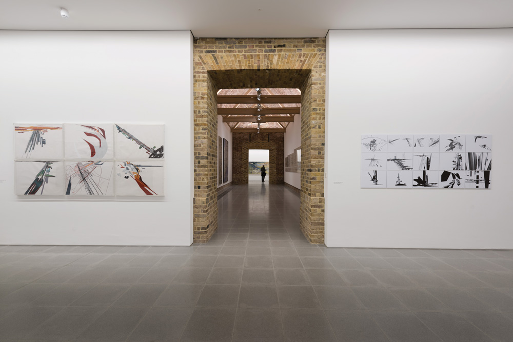 Hadid’s work on display at the Serpentine Gallery in London (photo by Hugo Glendinning)